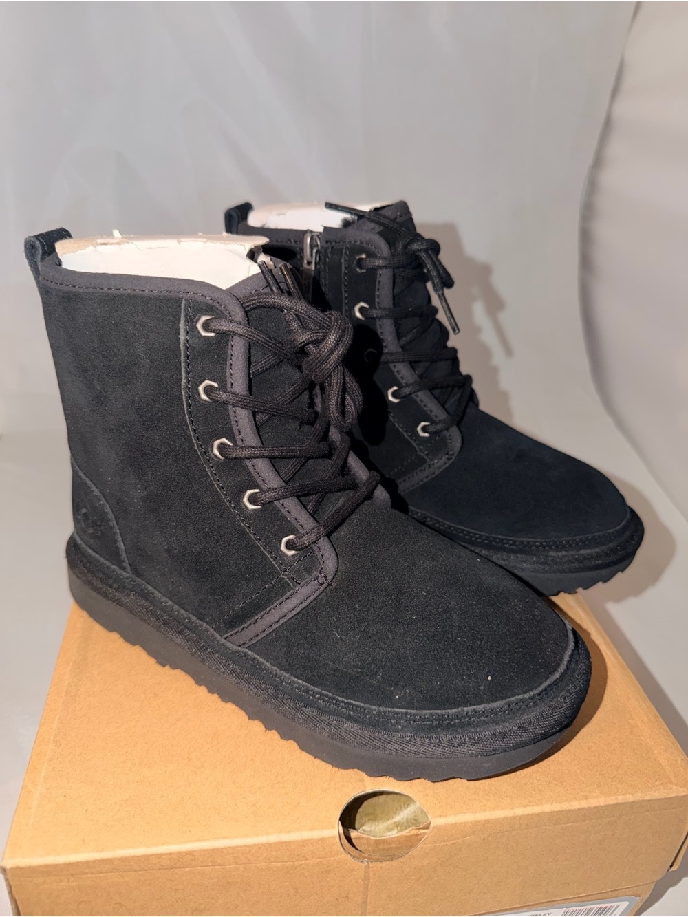 UGG Kids Harkley Boots- Black